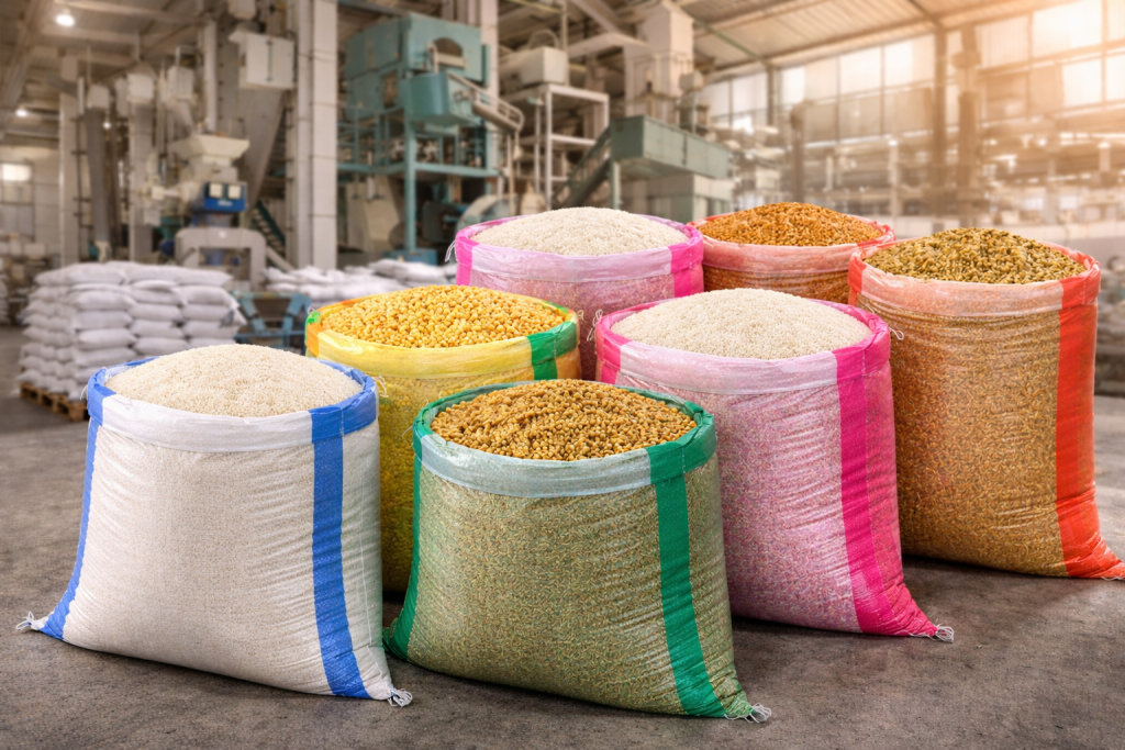 Karung Transparan Merk kepala Singa dan KTI